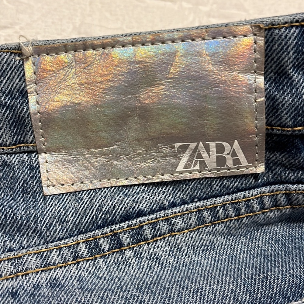 Zara high-waisted distressed jeans - Picture 5 of 9